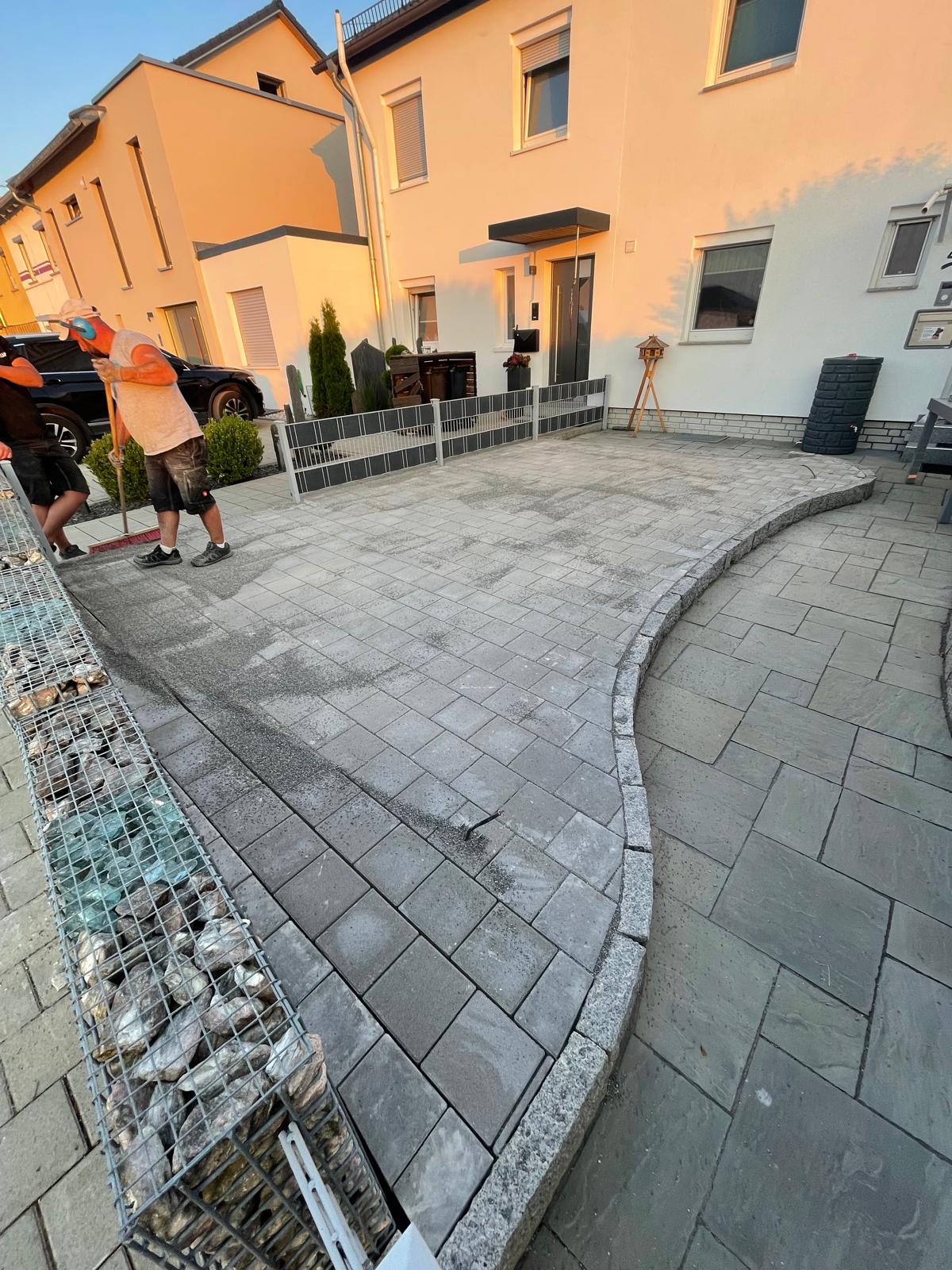 Pflasterarbeiten Terrasse